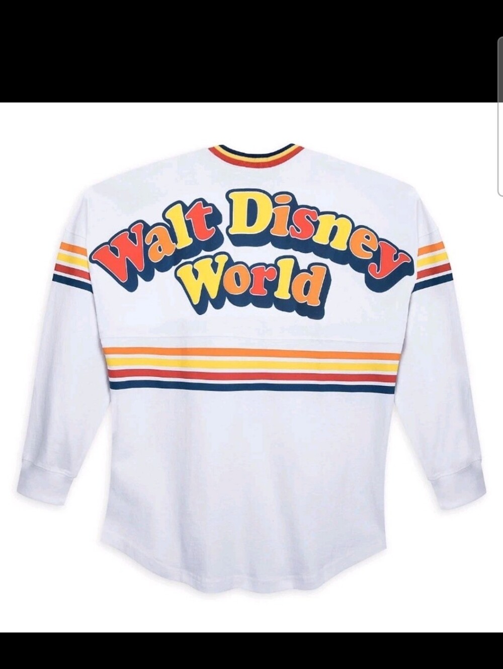 Walt Disney World Retro 1971 Old School Spirit Jersey Shirt Pullover